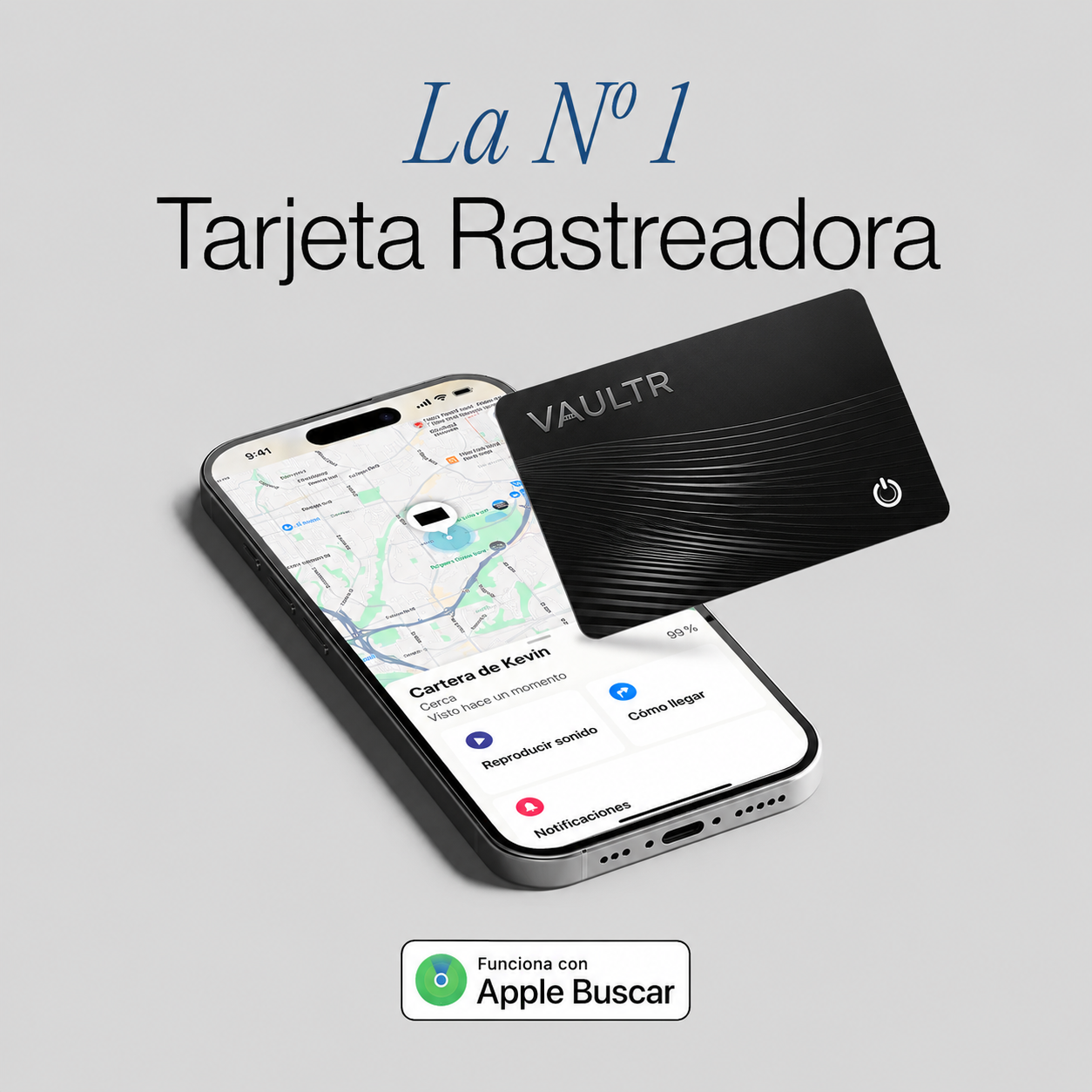 VAULTR™: Tarjeta de seguimiento