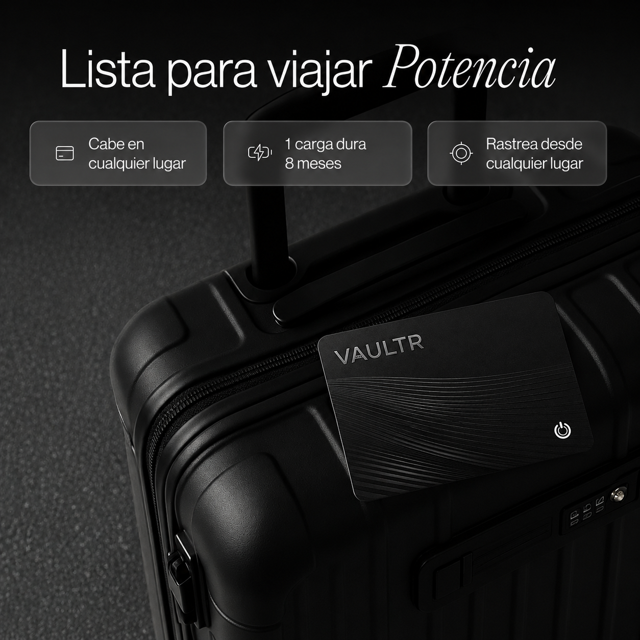 VAULTR™: Tarjeta de seguimiento
